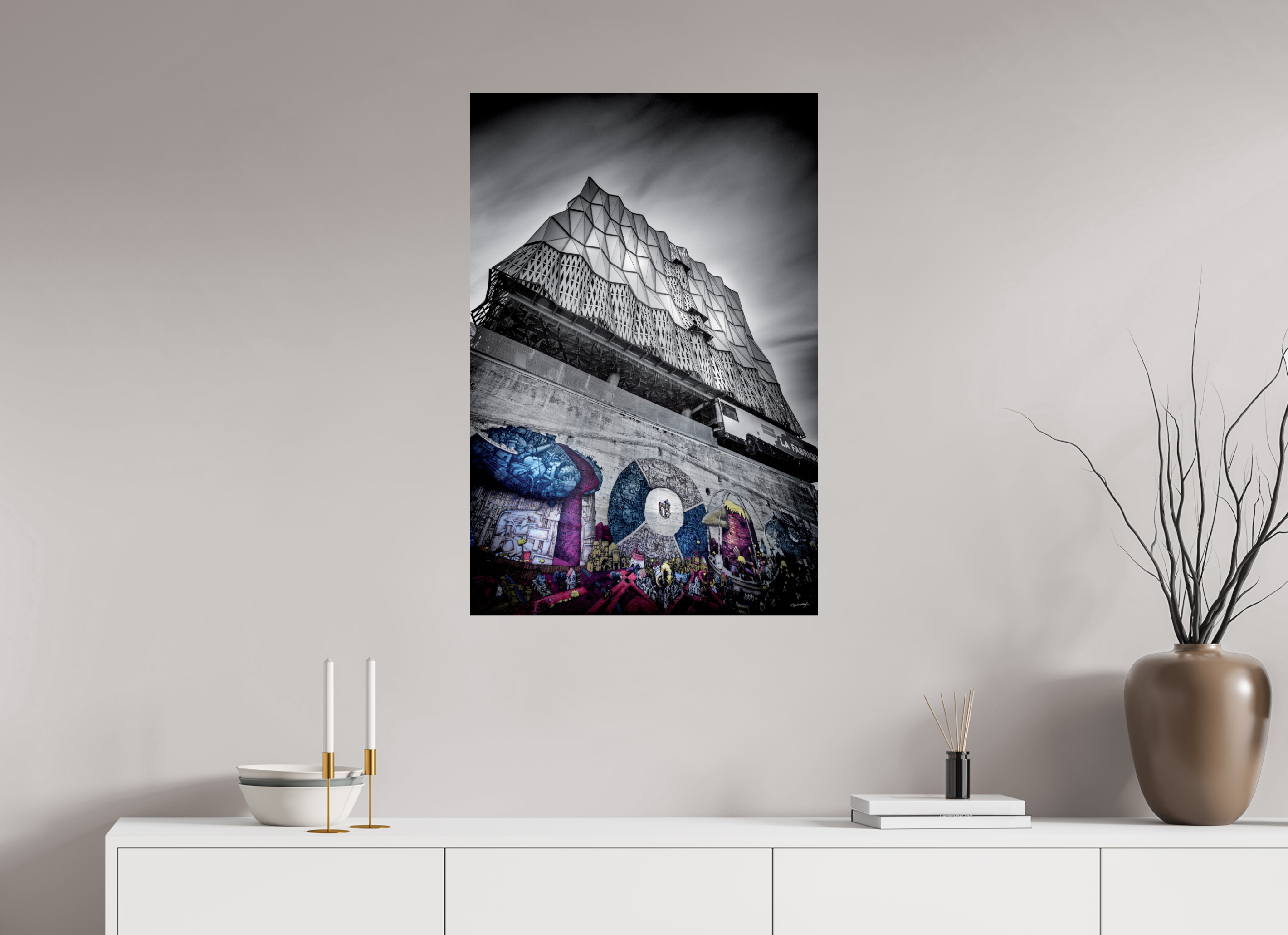 60 x 90 cm, TIRAGE PHOTO SUR FUJI CRYSTAL DP II LA FABRIQUE - Nantes