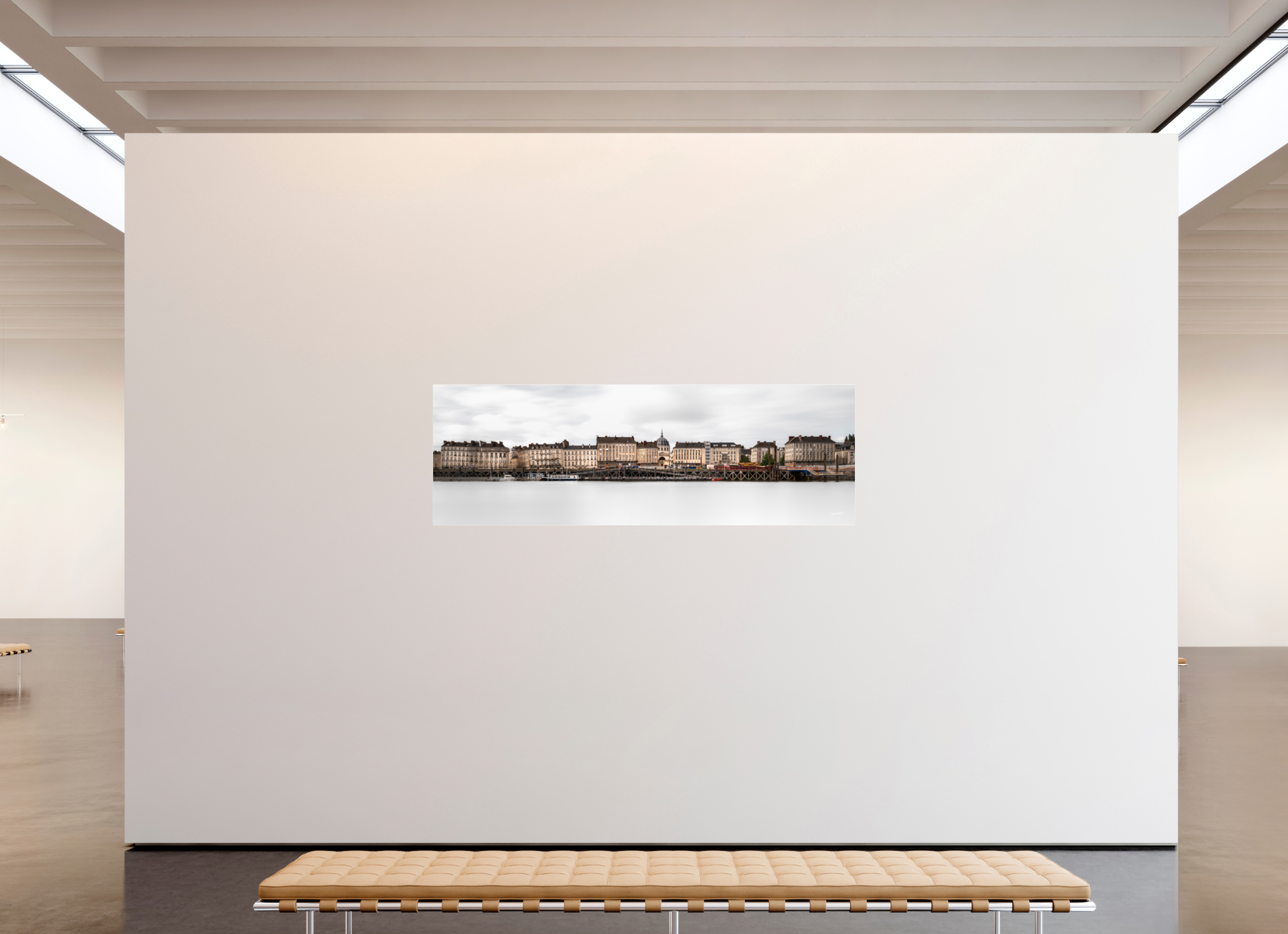 210 x 70 cm, TIRAGE PHOTO SOUS PLEXI BRILLANT FOSSE- Nantes