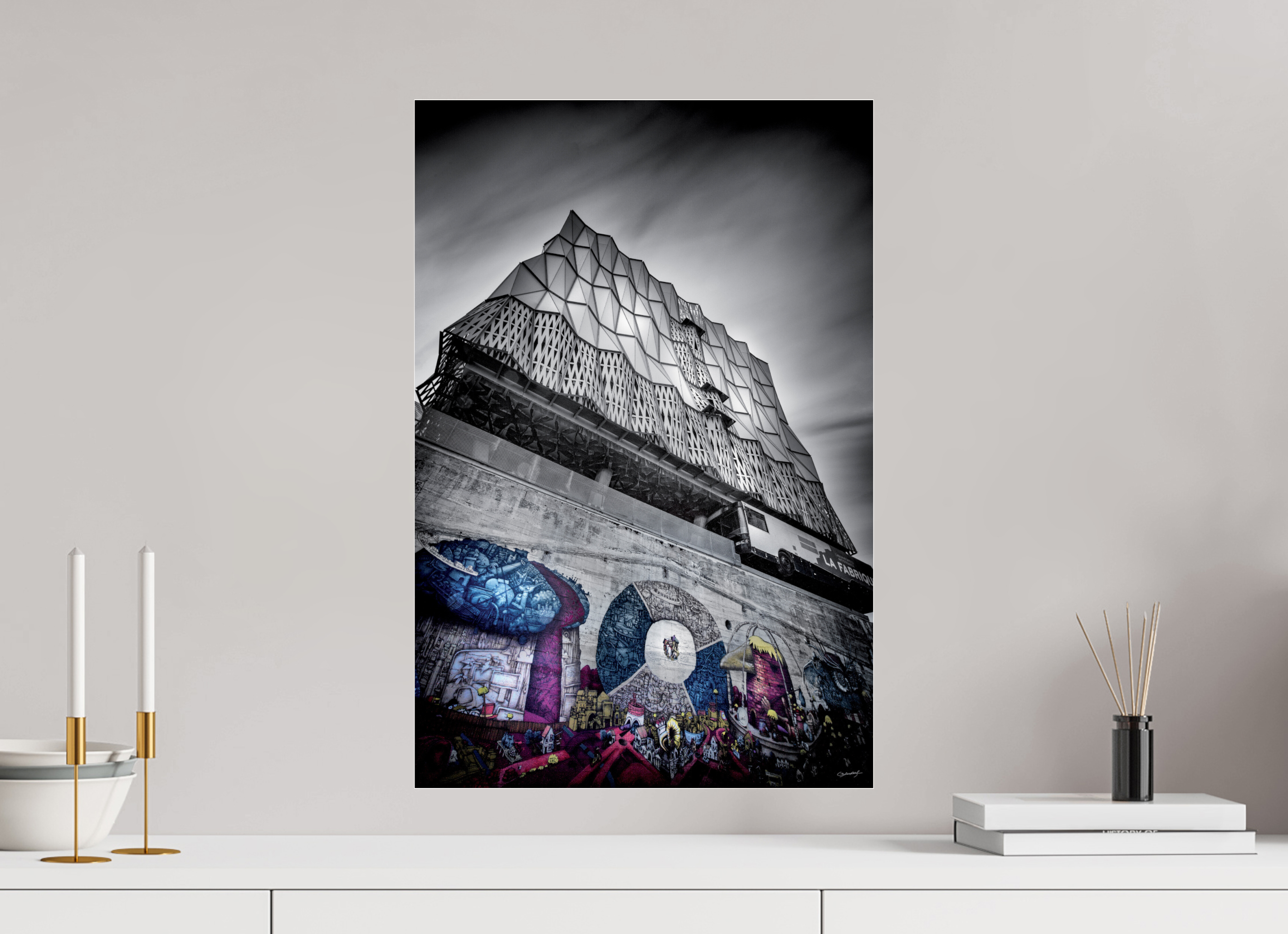 40 x 60 cm, TIRAGE PHOTO SOUS PLEXI BRILLANT LA FABRIQUE - Nantes