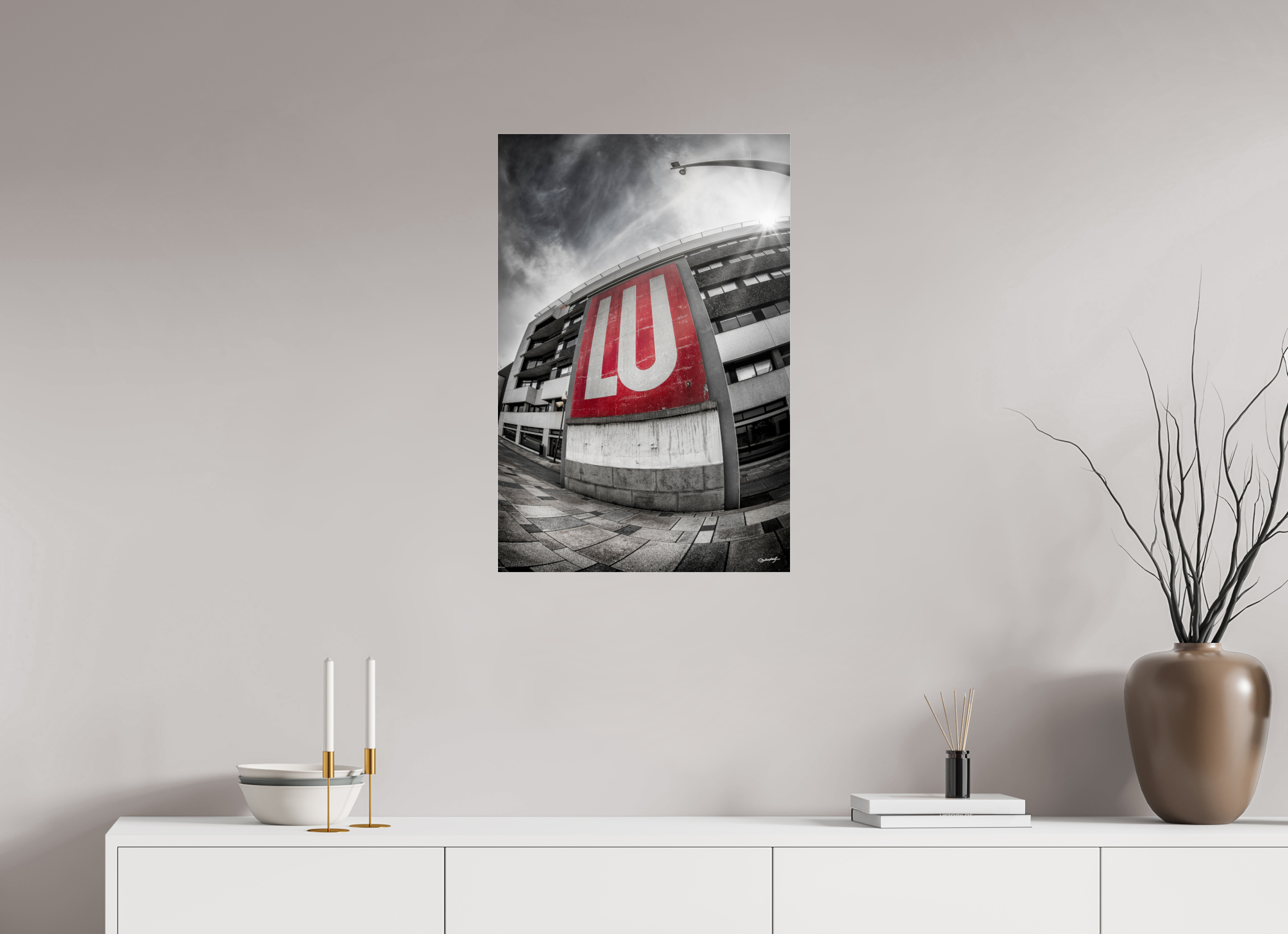 50 x 75 cm, TIRAGE PHOTO SOUS PLEXI LU - Nantes