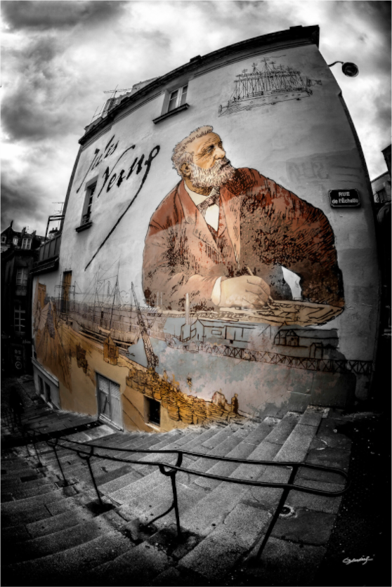 Main image FRESQUE JULES VERNE - Nantes