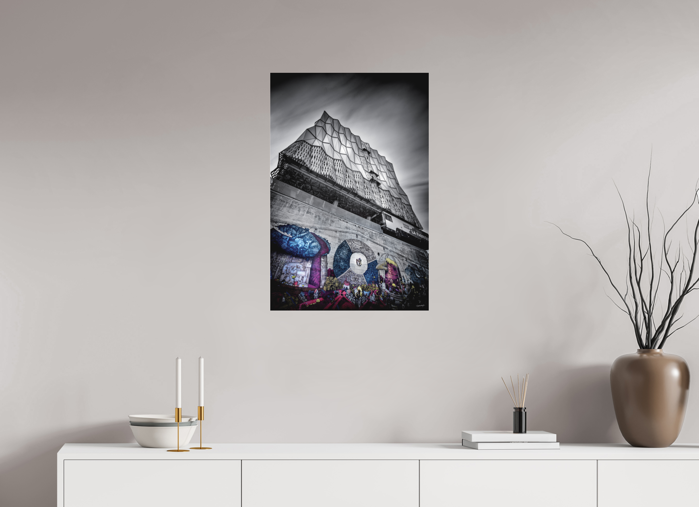 50 x 75 cm, TIRAGE PHOTO SOUS PLEXI MAT LA FABRIQUE - Nantes