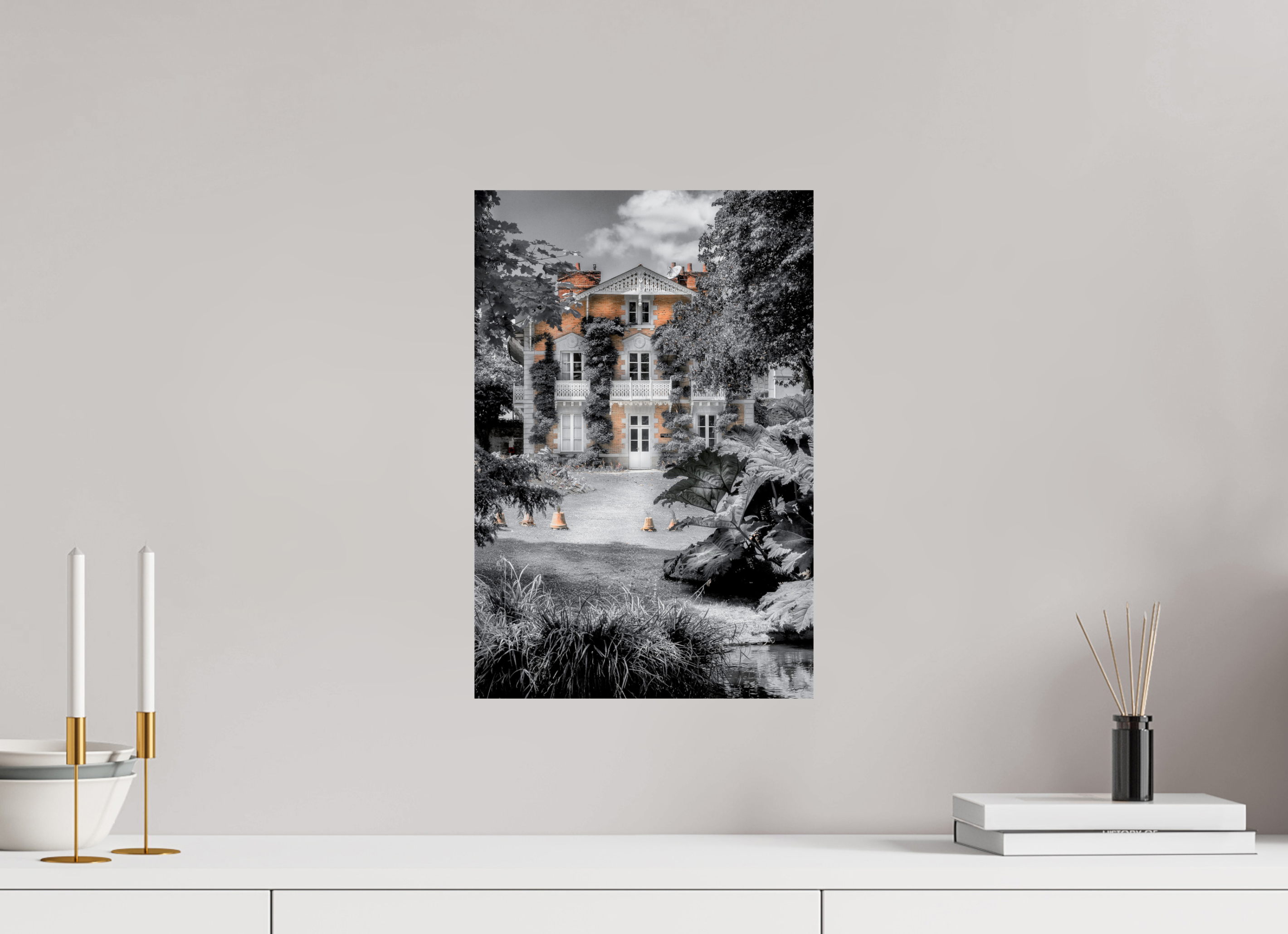 30 x 45 cm, TIRAGE PHOTO SUR FUJI CRYSTAL DP II JARDIN DES PLANTES - Nantes