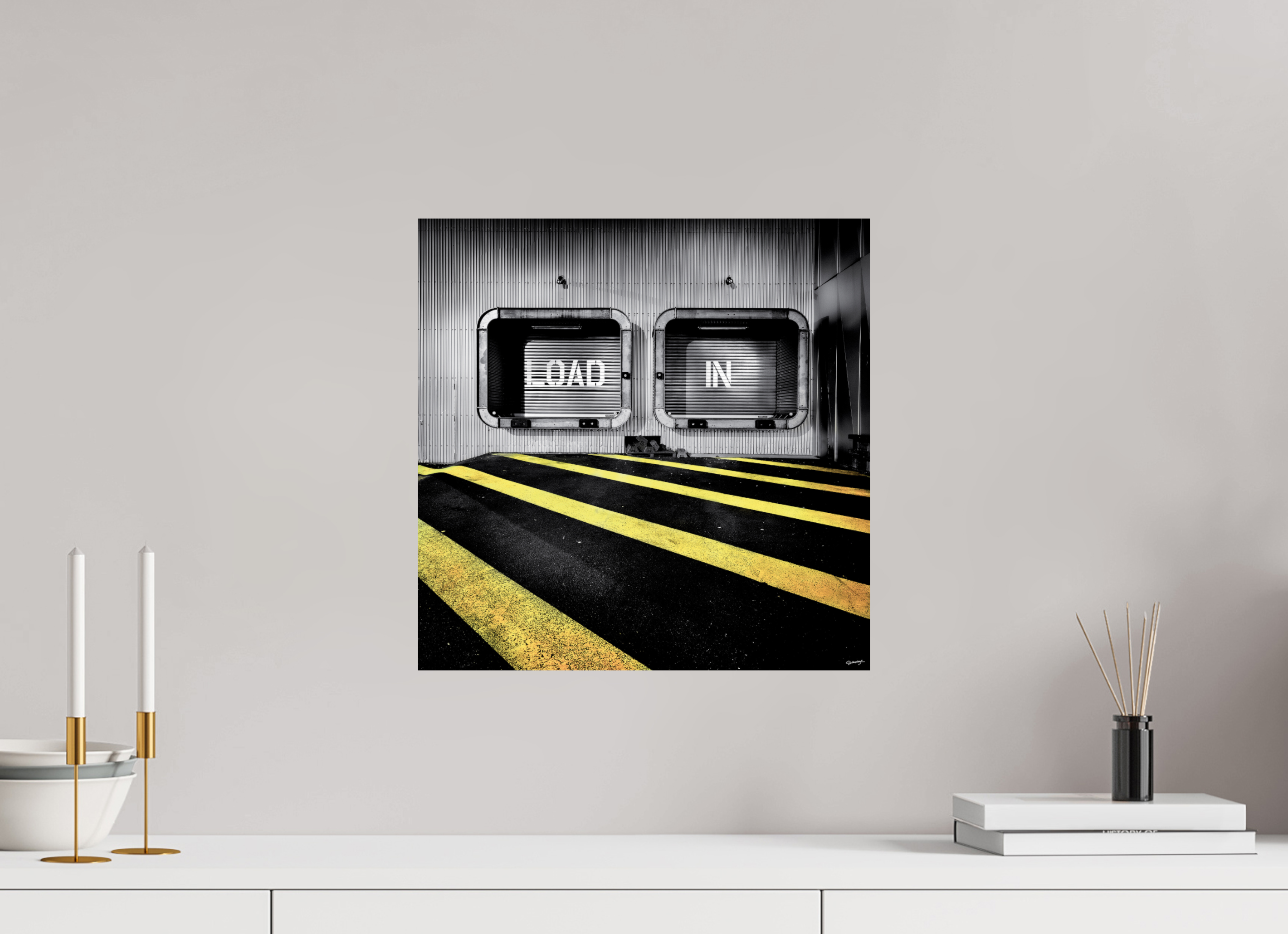 40 x 40 cm, TIRAGE PHOTO SUR FUJI CRYSTAL DP II LOAD IN - Nantes