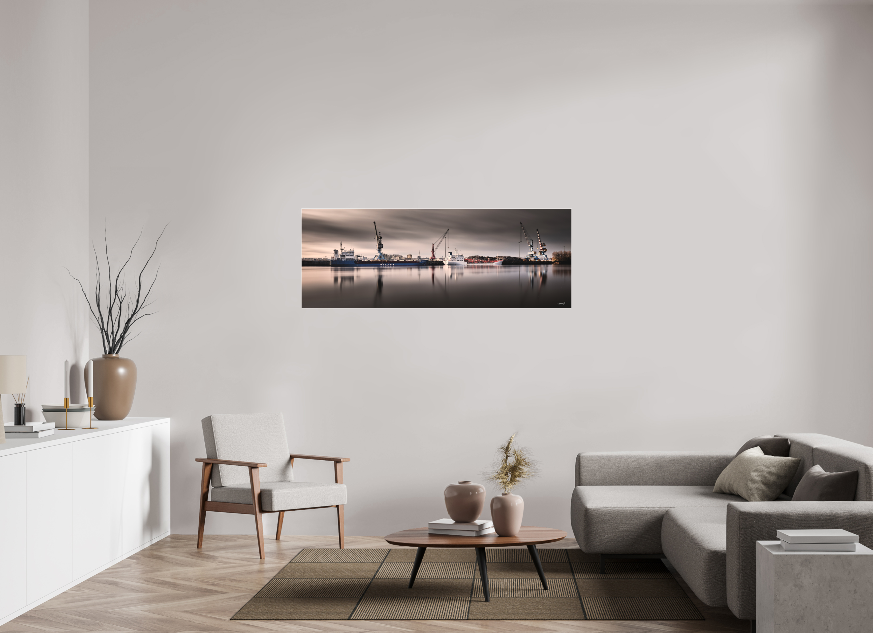 162,5 x 60 cm, TIRAGE PHOTO SOUS PLEXI MAT ROCHE-MAURICE, NANTES