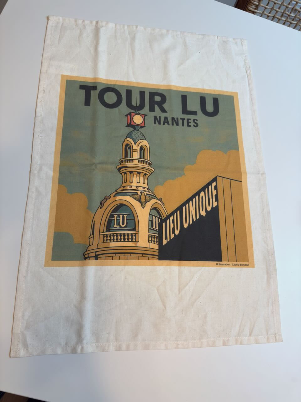 Torchon La Tour LU Rétro - Nantes