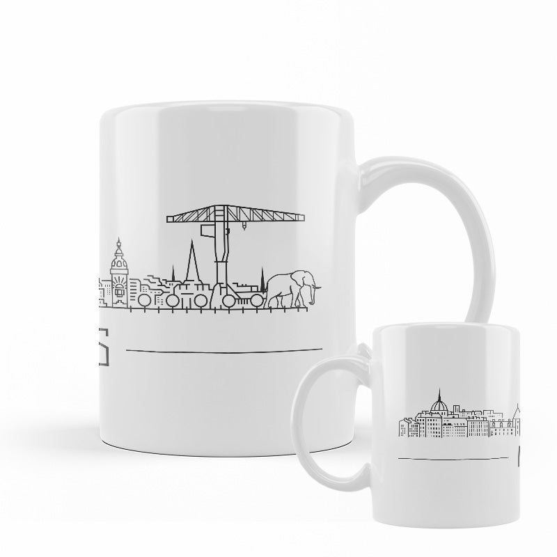 Mug Nantes SKYLINE