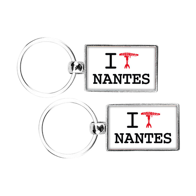 Porte Clé I love Nantes (grue Titan)