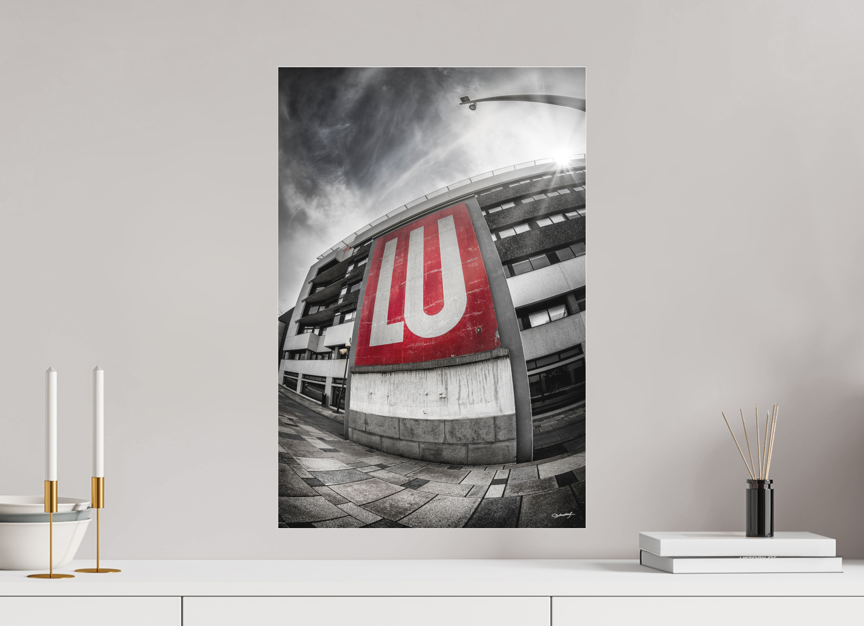 40 x 60 cm, TIRAGE PHOTO SOUS PLEXI MAT LU - Nantes