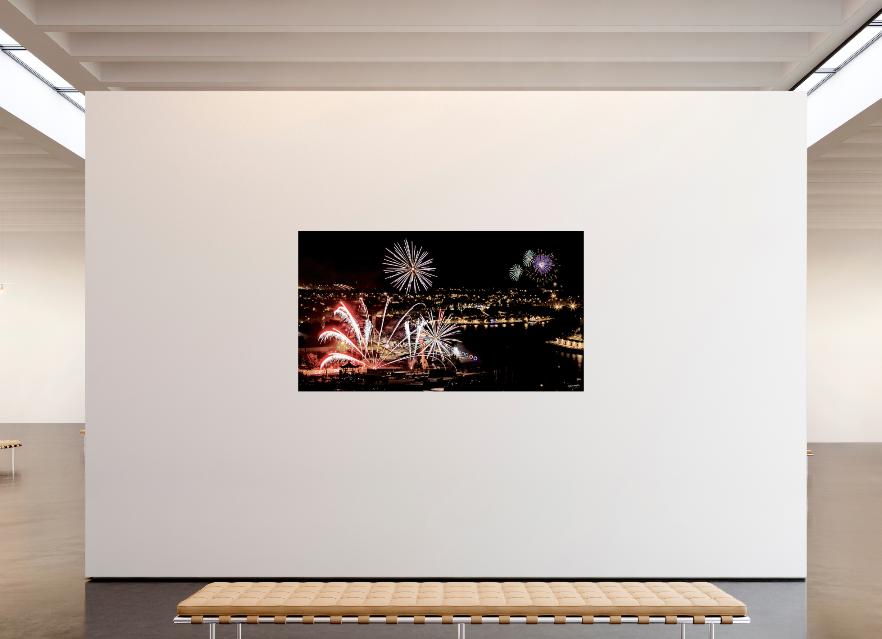 208 x 117 cm, TIRAGE PHOTO SUR FUJI CRYSTAL DP II 14 JUILLET - Nantes