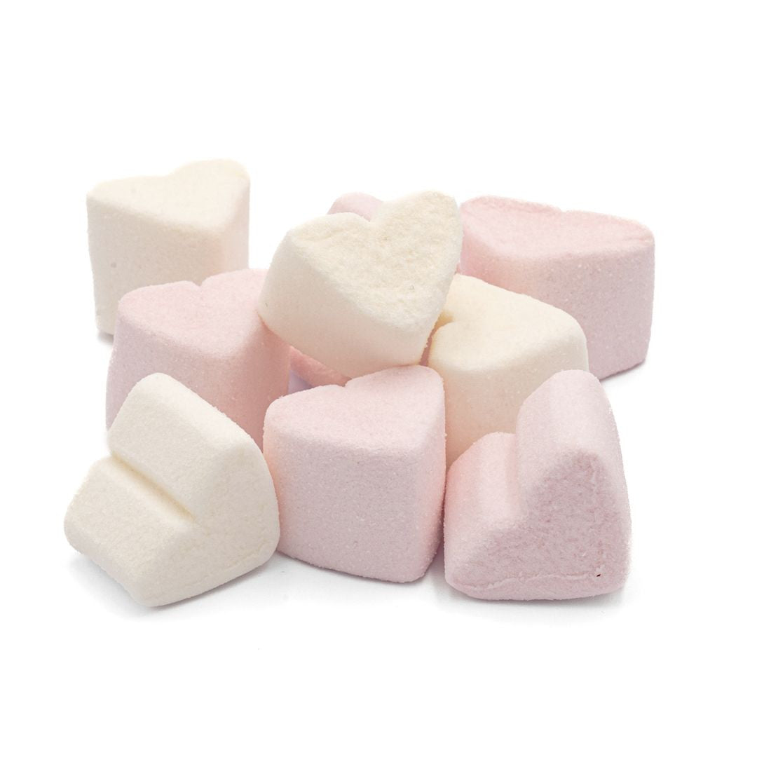 Sachet guimauves cœur