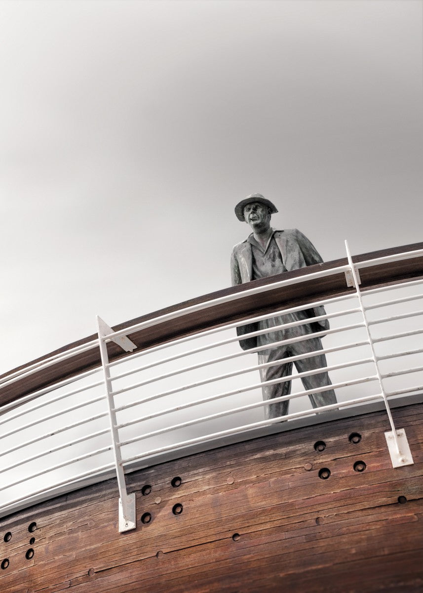 Carte postale A5 Monsieur Hulot Saint-Nazaire