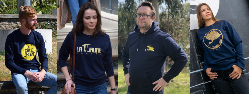À Nantes, il fait un temps à sweat La Grue Jaune !
