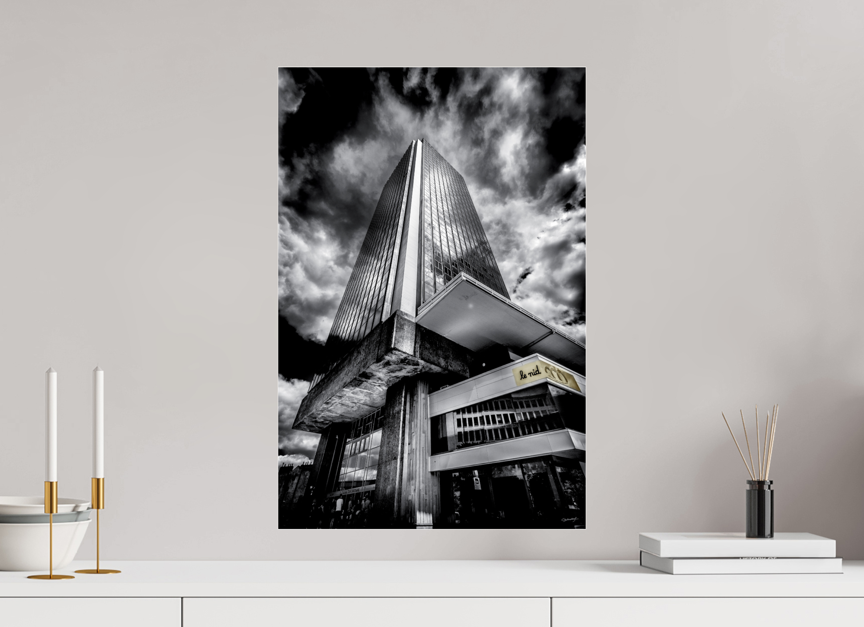 40 x 60 cm, TIRAGE PHOTO SOUS PLEXI BRILLANT TOUR BRETAGNE