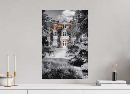 40 x 60 cm, TIRAGE PHOTO SOUS PLEXI MAT JARDIN DES PLANTES - Nantes