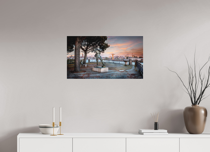 80 x 45 cm, TIRAGE PHOTO SOUS PLEXI MAT Jules Verne et Nemo