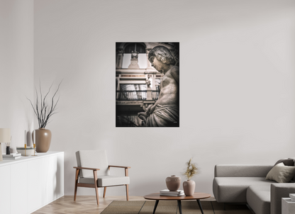 90 x 120 cm, TIRAGE PHOTO SOUS PLEXI MAT ANGELOT POMMERAYE - Nantes