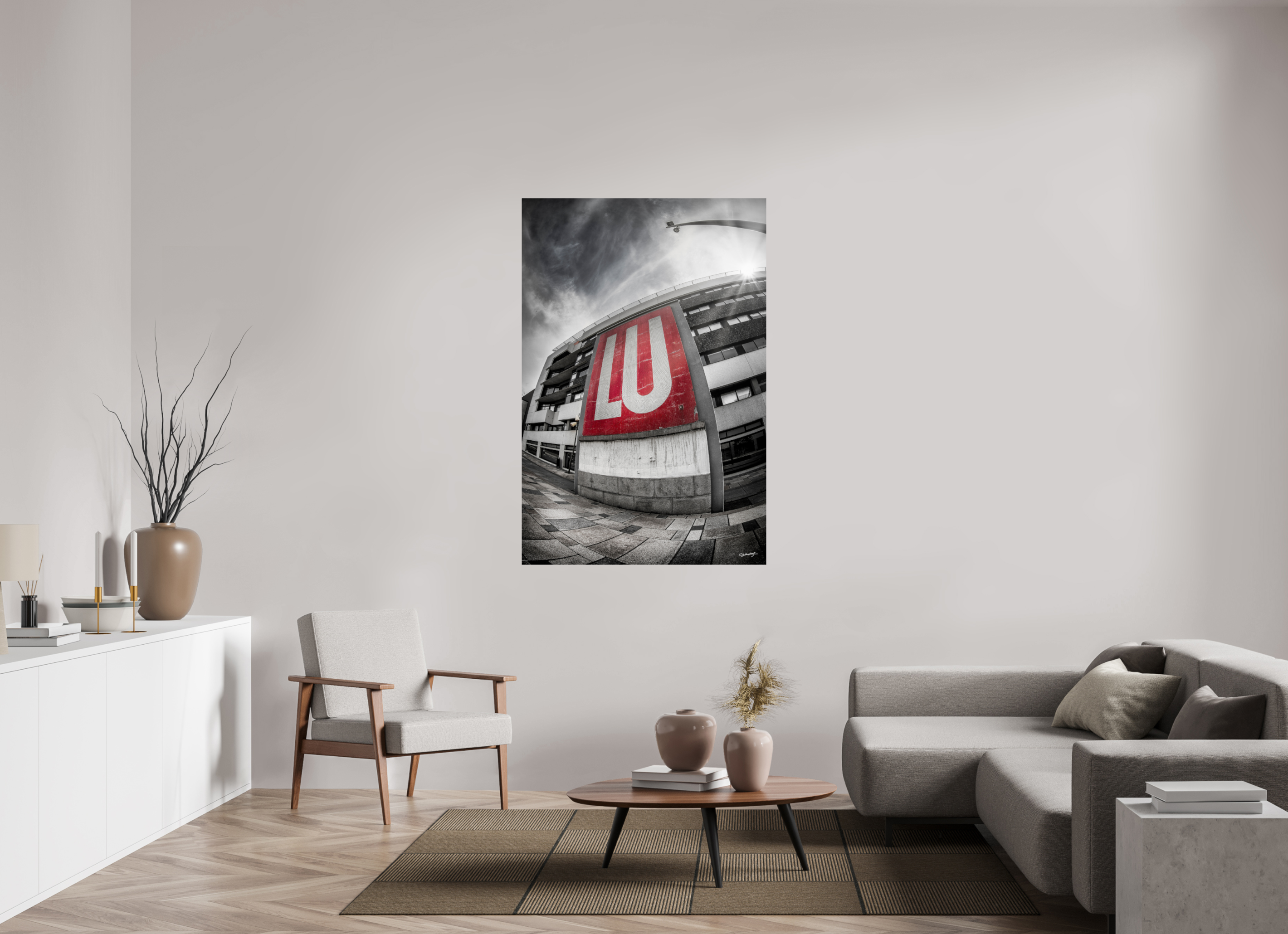 100 x 150 cm, TIRAGE PHOTO SUR FUJI CRYSTAL DP II LU - Nantes