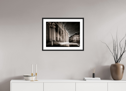 60 x 45 cm, CADRE GALERIE AVEC PASSE-PARTOUT RIDEAU - Nantes