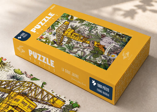 PUZZLE LA GRUE JAUNE - Nantes
