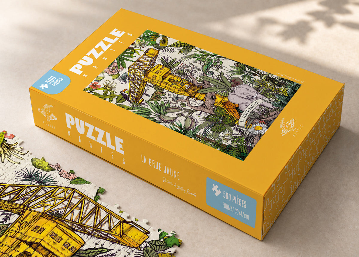 PUZZLE LA GRUE JAUNE - Nantes