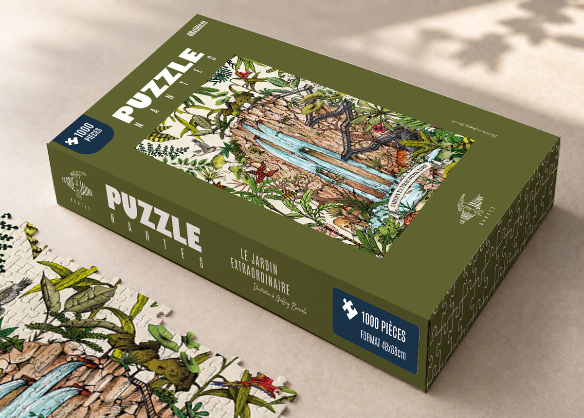 PUZZLE LE JARDIN EXTRAORDINAIRE - Nantes