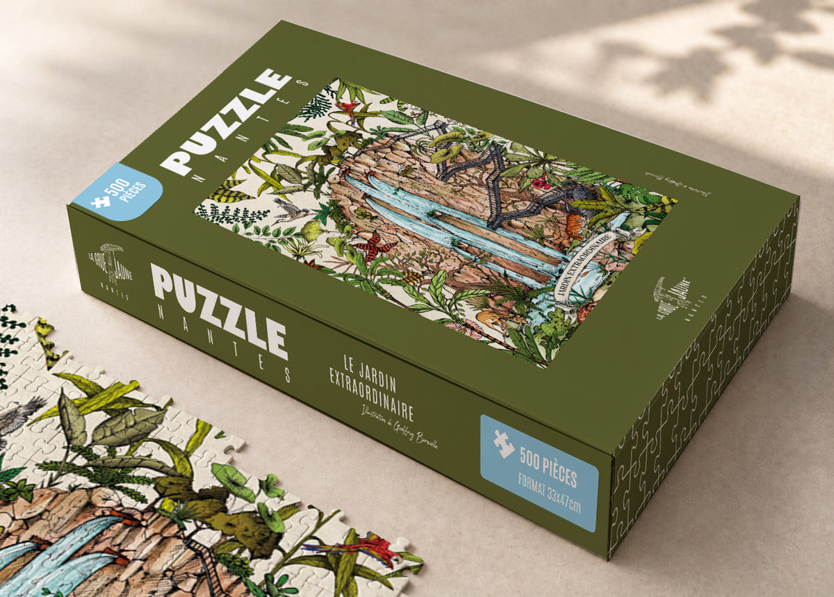 PUZZLE LE JARDIN EXTRAORDINAIRE - Nantes