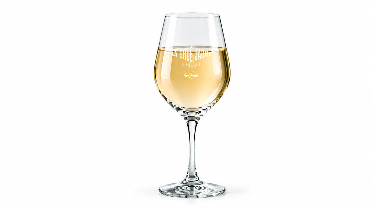 Les six verres à vin La Grue Jaune - Nantes