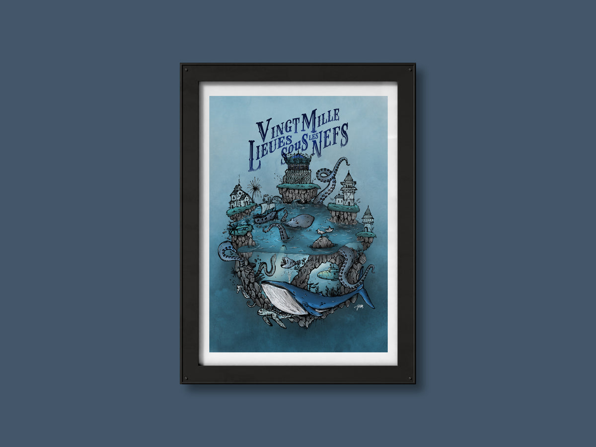 Illustration 20 000 lieues sous les nefs de Geoffrey Berniolle, Nefs de l'île de Nantes
