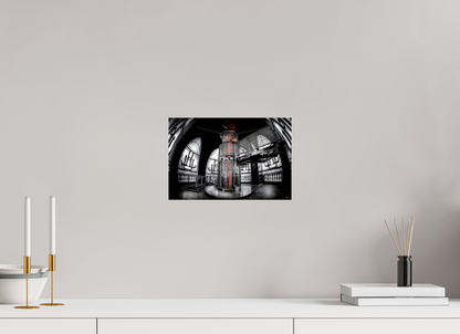 30 x 20 cm, TIRAGE PHOTO CONTRECOLLÉ SUR SUPPORT ALUMINIUM DANS LA TOUR LU - Nantes