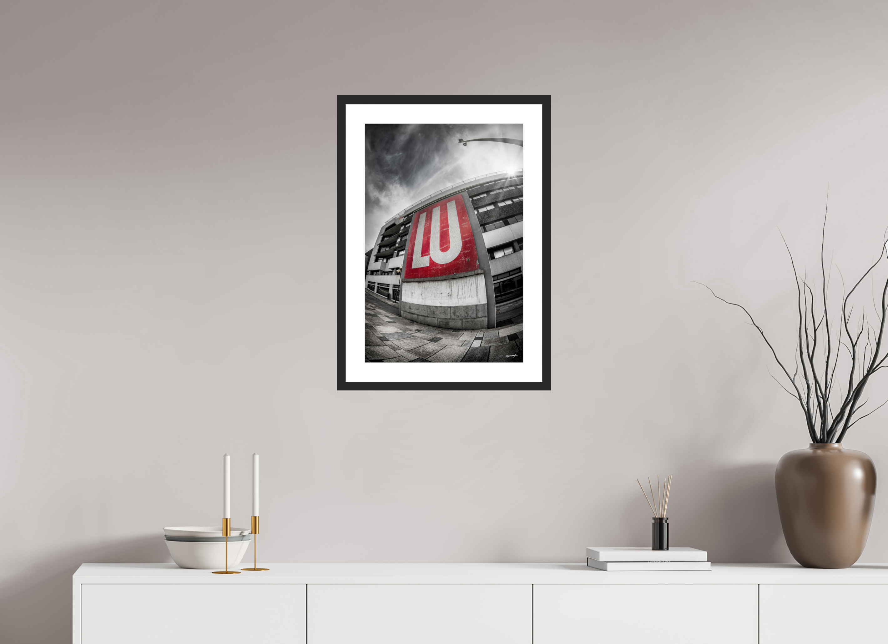 40 x 60 cm, CADRE GALERIE AVEC PASSE-PARTOUT LU - Nantes