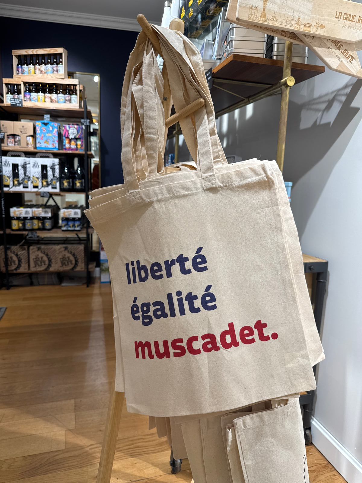 Sac Shopping Liberté égalité muscadet