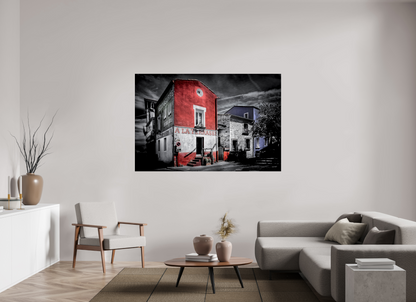 180 x 120 cm, TIRAGE PHOTO CONTRECOLLÉ SUR SUPPORT ALUMINIUM A LA TERRASSE TRENTEMOULT - Nantes
