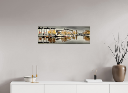 90 x 30 cm, TIRAGE PHOTO CONTRECOLLÉ SUR SUPPORT ALUMINIUM BASSIN CEINERAY - Nantes