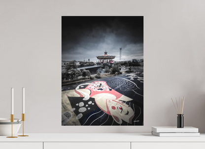 45 x 60 cm, TIRAGE PHOTO SOUS PLEXI MAT LE CARROUSEL - Nantes