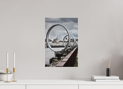 30 x 45 cm, TIRAGE PHOTO SOUS PLEXI MAT LES ANNEAUX - Nantes