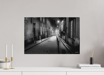 60 x 40 cm, TIRAGE PHOTO SOUS PLEXI MAT RUE DU PUITS D'ARGENT - Nantes