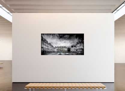 220 x 110 cm, TIRAGE PHOTO CONTRECOLLÉ SUR SUPPORT ALUMINIUM LE VOYAGE DE BOUFFAY - Nantes