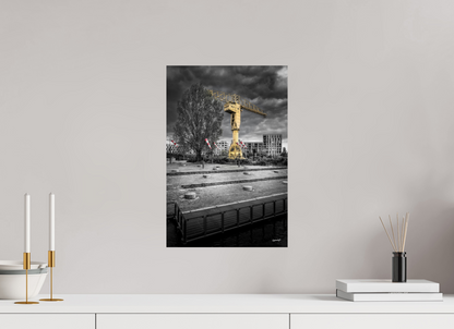 30 x 45 cm, TIRAGE PHOTO CONTRECOLLÉ SUR SUPPORT ALUMINIUM MANCHES À AIR - Nantes