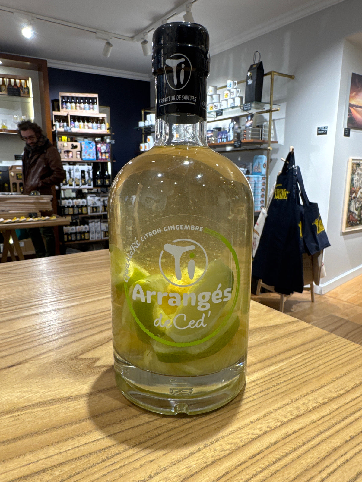 Punch au rhum citron gingembre