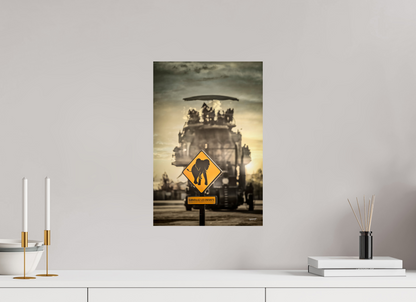 30 x 45 cm, TIRAGE PHOTO SUR FUJI CRYSTAL DP II SURVEILLEZ LES ENFANTS - Nantes