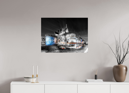 80 x 60 cm, TIRAGE PHOTO SOUS PLEXI LE CHÂTEAU - Nantes