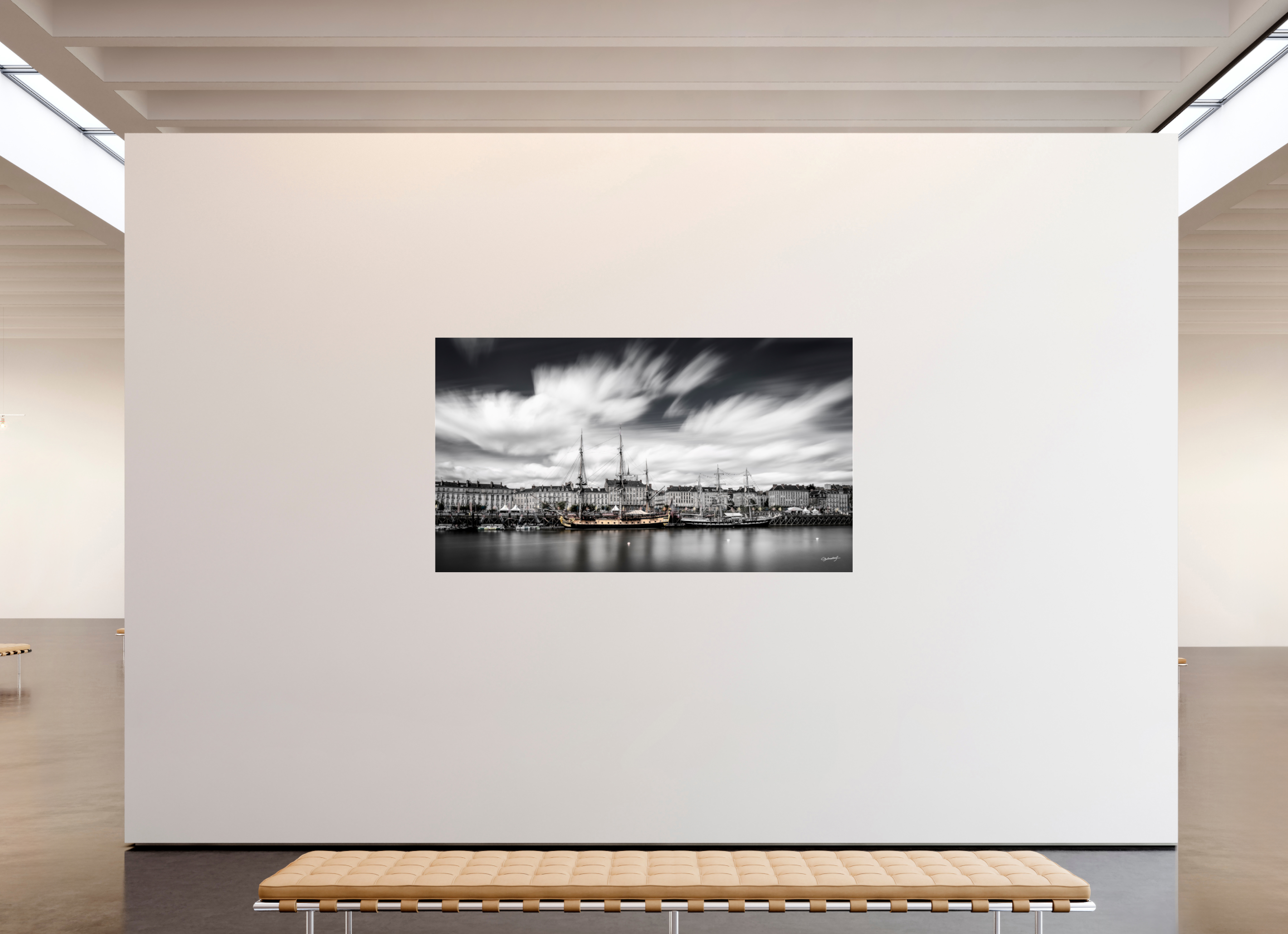 208 x 117 cm, TIRAGE PHOTO SOUS PLEXI BRILLANT DEBORD DE LOIRE