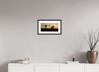 40 x 20 cm, CADRE GALERIE AVEC PASSE-PARTOUT A CONTRE-JOUR - Nantes