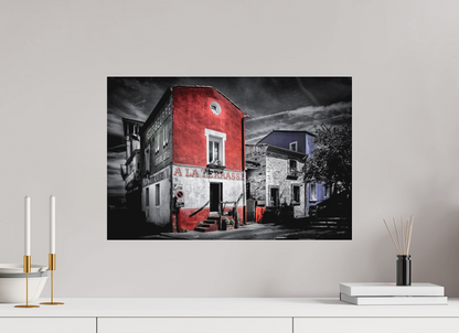 60 x 40 cm, TIRAGE PHOTO SOUS PLEXI MAT A LA TERRASSE TRENTEMOULT - Nantes