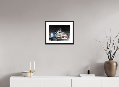 40 x 30 cm, CADRE GALERIE AVEC PASSE-PARTOUT LE CHÂTEAU - Nantes