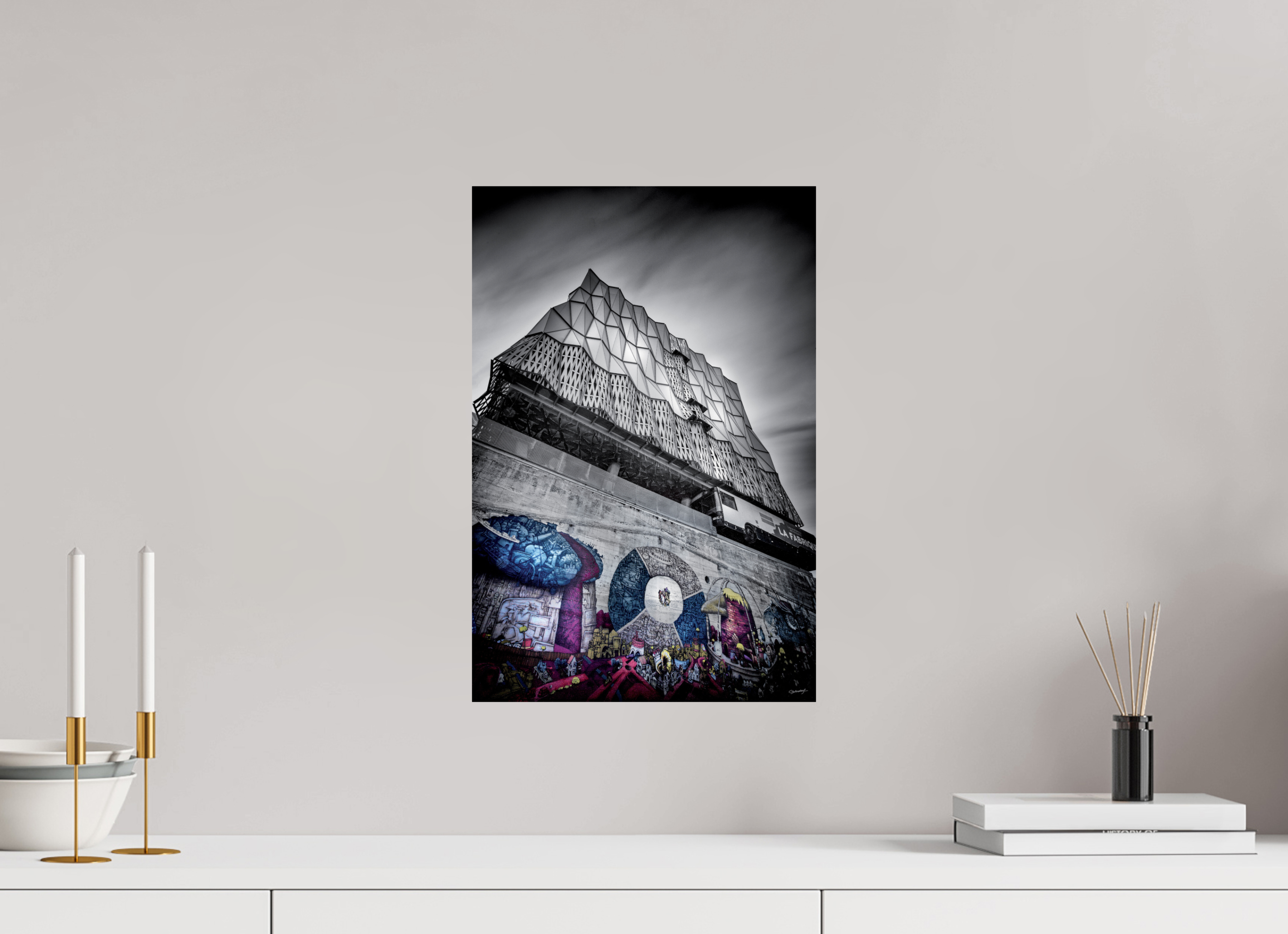 30 x 45 cm, TIRAGE PHOTO CONTRECOLLÉ SUR SUPPORT ALUMINIUM LA FABRIQUE - Nantes