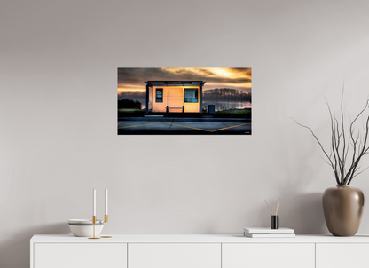 80 x 40 cm, TIRAGE PHOTO CONTRECOLLÉ SUR SUPPORT ALUMINIUM SAN FRANCISCO - Nantes