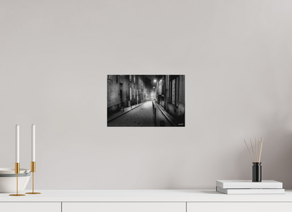 30 x 20 cm, TIRAGE PHOTO SOUS PLEXI MAT RUE DU PUITS D'ARGENT - Nantes