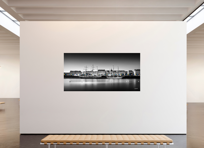 240 x 120 cm, TIRAGE PHOTO CONTRECOLLÉ SUR SUPPORT ALUMINIUM DEDORDS II LOIRE - Nantes